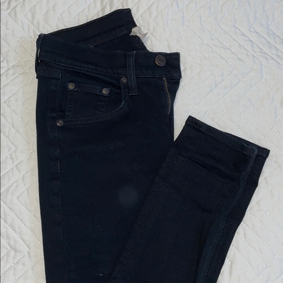 RAG & BONE - Dark Navy Jeans with Rips - Picture 5 of 5